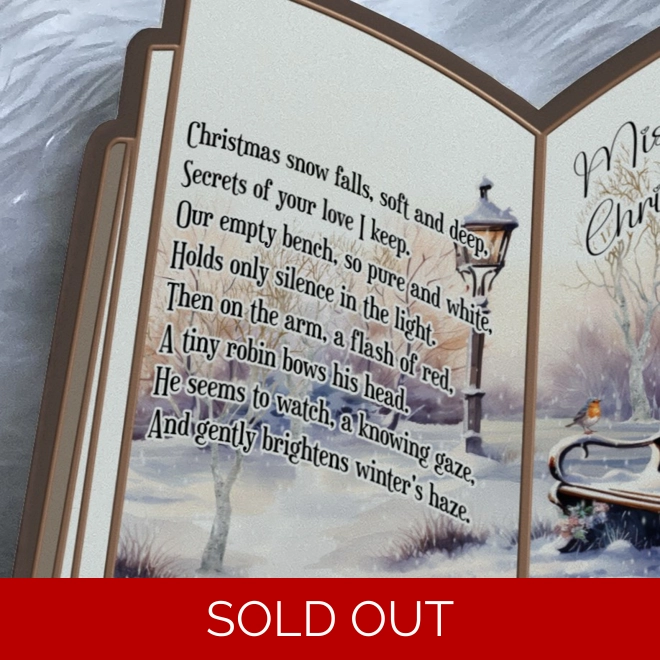 product Image for Empty Bench Open Book on a Stand